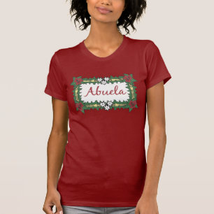 T-shirt Abuela tropical