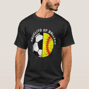 T-shirt Abuelito De Ballers Drôle Soccer Softball Abuelito