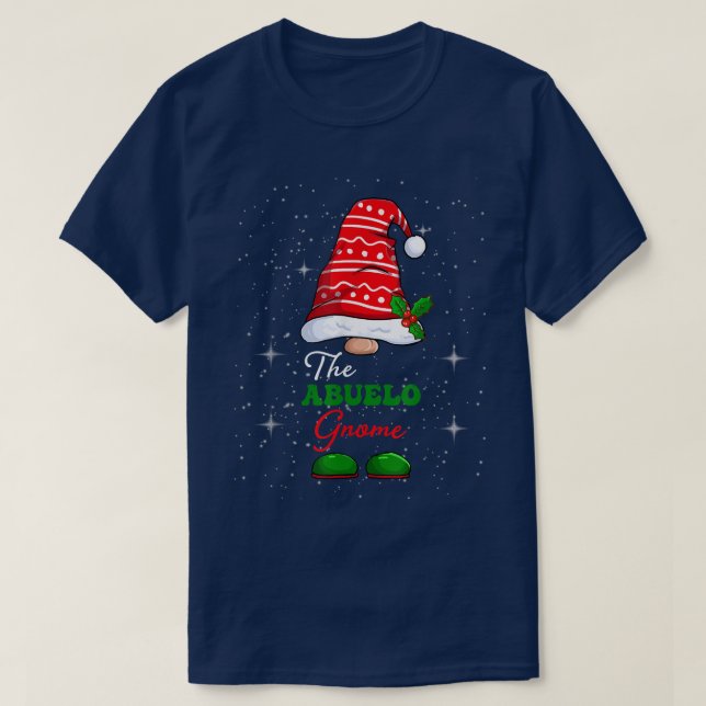 T-shirt Abuelo Gnome Famille Correspondant Noël Funny Paja (Design devant)