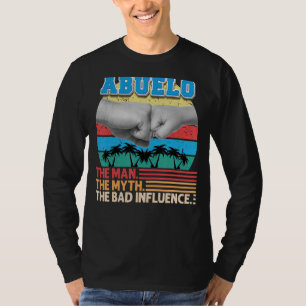 T-shirt Abuelo Le Mythe De L'Homme La Mauvaise Influence P