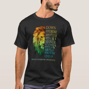 T-shirt Abuelo ne provoque jamais le syndrome de Lion Down