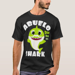 T-shirt Abuelo Shark Grandpa Camisa de Regalo Abuelo