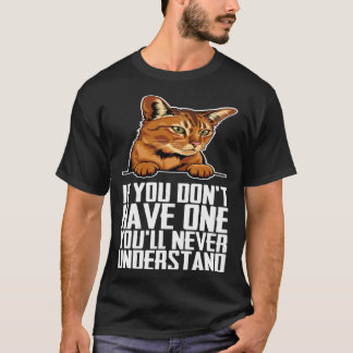 T-shirt Abyssinian kitten  Abyssinian mom  Abyssinian dad 