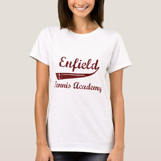 T-shirt Académie de tennis d'Enfield (Devant)