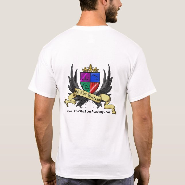 T-shirt Académie d'embrayage que le côté vous choisira le (Dos)