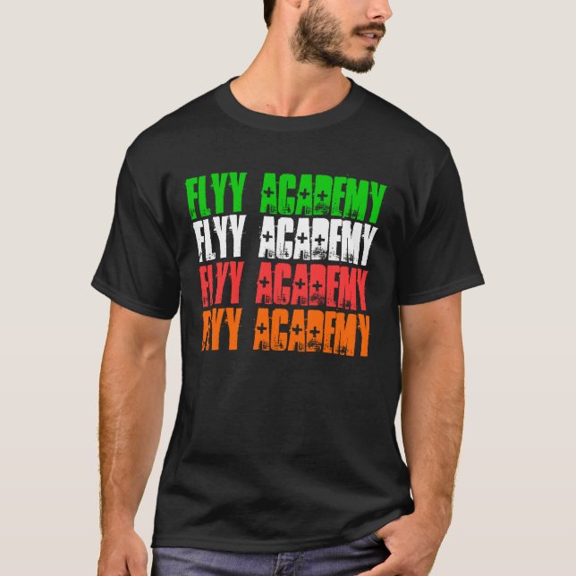 T-shirt académie flyy, académie de Flyy, académie de Flyy, (Devant)