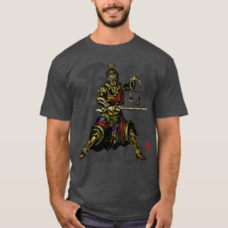 T-shirt Acala Fudo Myoo Calligraphie