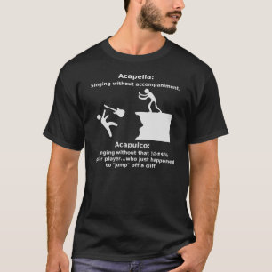 T-shirt Acapella, Acapulco (foncé)