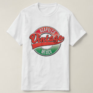 T-shirt Acapulco Mexique logo vintage