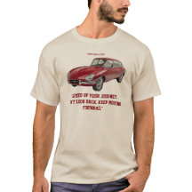 "Accélérez votre voyage" Vintage Voiture de Sport