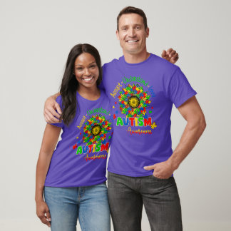 T-shirt Accepter, comprendre, aimer, Sensibilisation sur l