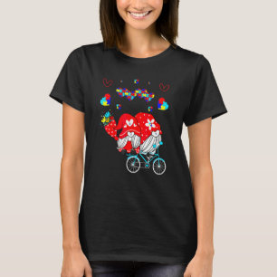 T-shirt Accepter Comprendre Amour Gnome de la Journée de s