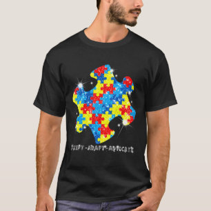 T-shirt Accepter la Sensibilisation sur l'autisme Adapt Ad