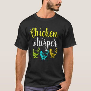 T-shirt Accessoires de fête Chicken Whisper Citation