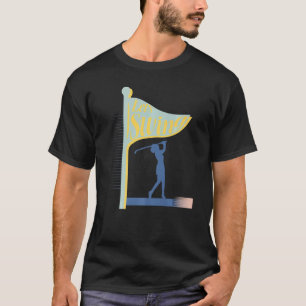 T-shirt Accessoires De Swing Golf Tee - shirts De Golfing