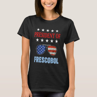 T-shirt Accessoires Frescobol Citation Plage Drapeau Usa