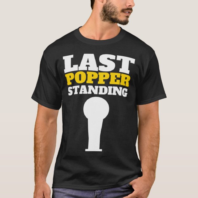 T-shirt Accessoires IPSC en acier Popper cible pour le tir (Devant)