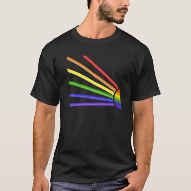 T-shirt Accessoires Lgbtq Lgbtq Drapeau LGBT Émancipation  (Devant)