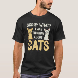 T-shirt Accessoires pour chats pour les propriétaires de c