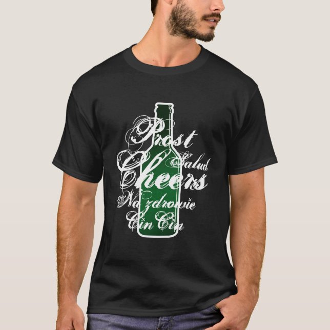 T-shirt Acclamations de la chemise | de bière dans (Devant)