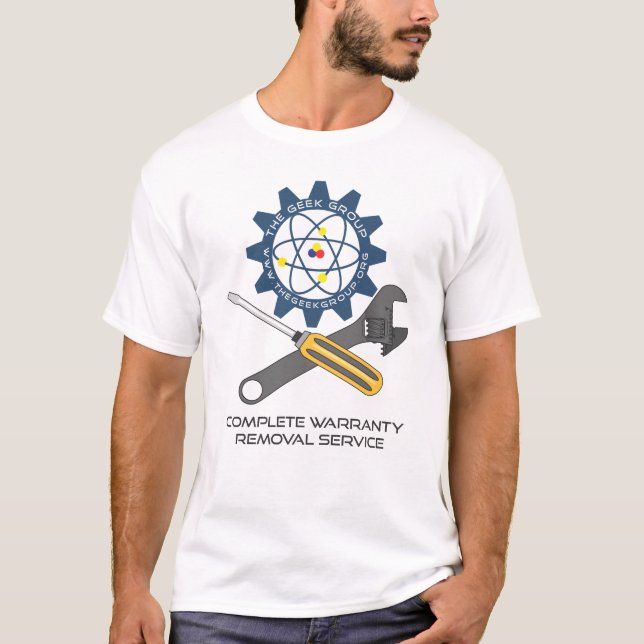 T-shirt Accomplissez le service de retrait de garantie (Devant)