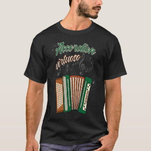 T-shirt accordéon virtuose musique instrument accordéon je