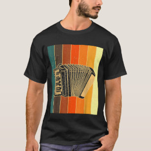 T-shirt Accordion Styrien Accordion Retro Styrian Harmonic
