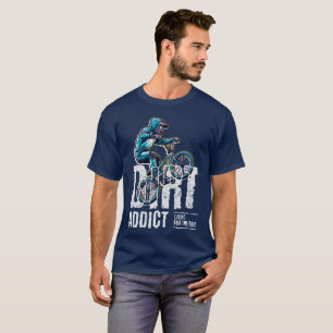 T-shirt Accro à la terre – Vivre pour la balade BMX