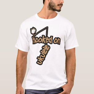 T-shirt Accro au Ukulele