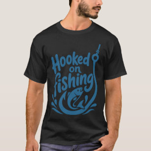 T-shirt Accroché à la pêche