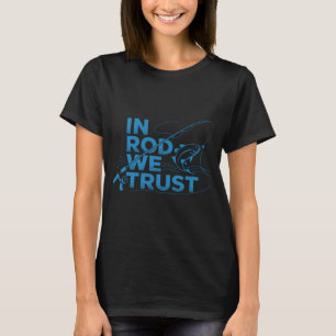 T-shirt Accroché à la pêche - motif de pêche amusant