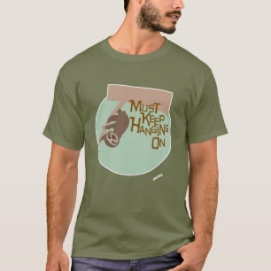 T-shirt Accroche Amusante Sur Le Design De Fentes De Dessi