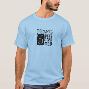 T-shirt Accroché comme 5 ans