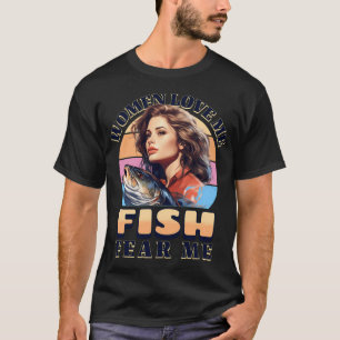 T-shirt Accroche-le, Pêche, Chemises de Pêcheur, Chemises