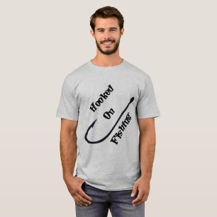 T-shirt Accroché sur le tee - shirt de geek de l'amusemen