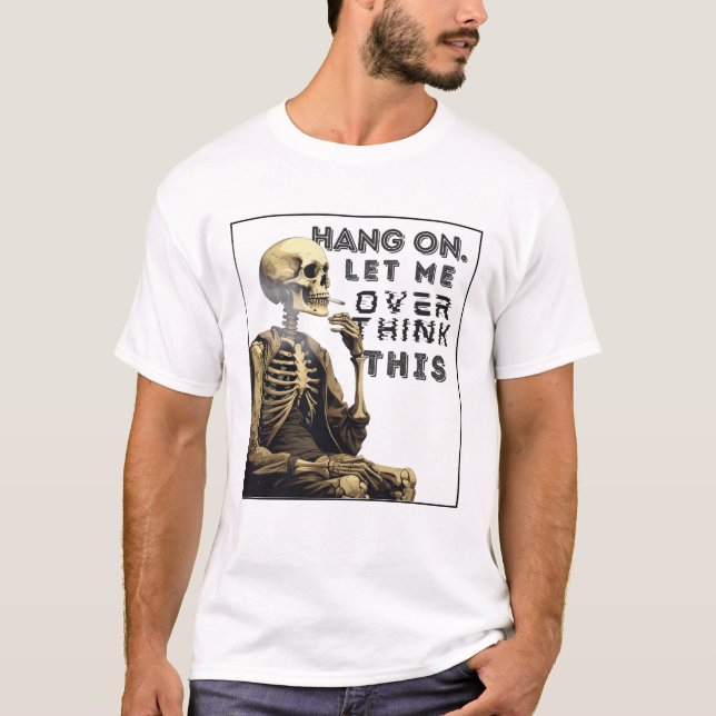 T-shirt Accroche-toi, laisse-moi oublier ça (Devant)