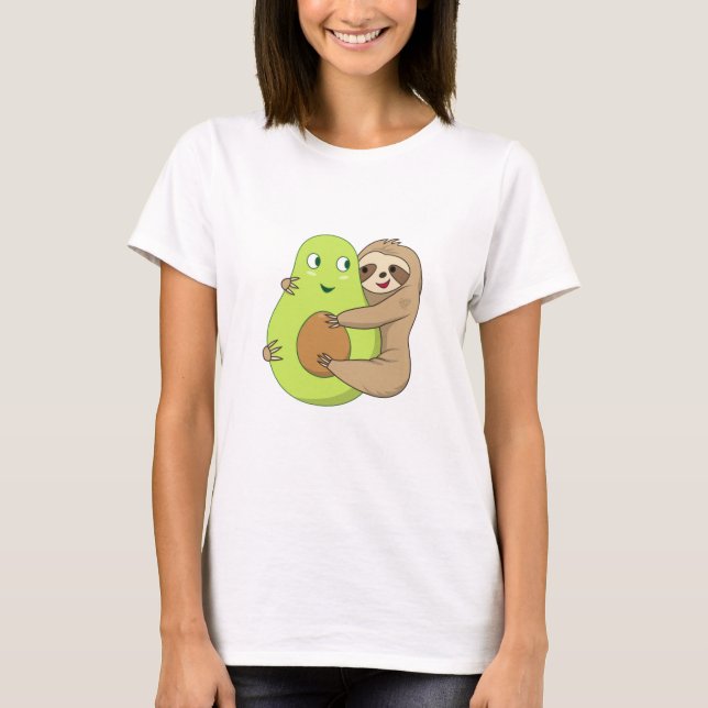 T-shirt Accrochement de cadeaux pour un animal joli et par (Devant)