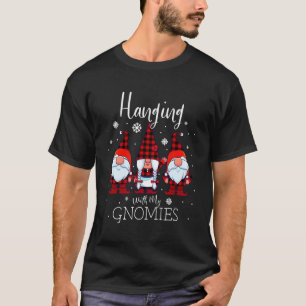 T-shirt Accrocher Avec Mes Gnomies Buffalo Plaid Ga