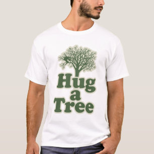 T-shirt Accrocher un arbre pour le Jour des terres