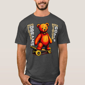 T-shirt Accrochez vos rêves Rocher vos objectifs