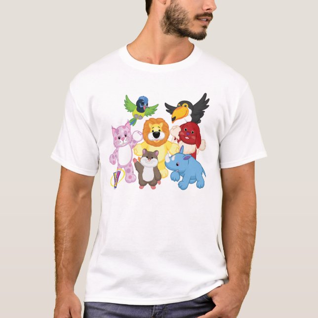 T-shirt Accueil à Webkinz ! (Devant)
