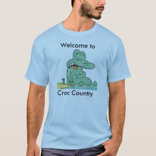T-shirt Accueil au pays de Croc comique