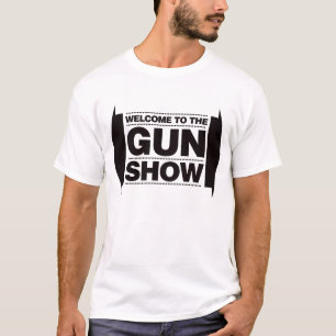 T-shirt Accueil au salon d'armes à feu - noir