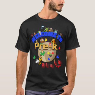 T-shirt Accueil Aventures Pré K Pluto Inspiré Chemise De