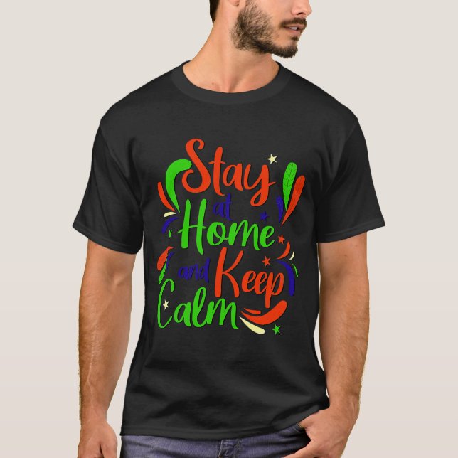 T-shirt accueil calme citations (Devant)