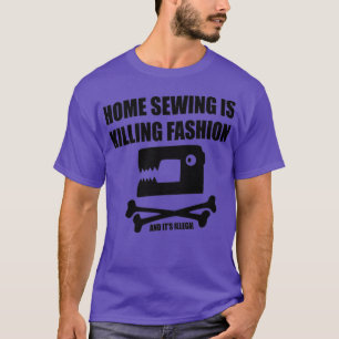 T-shirt Accueil Coudre tue la mode