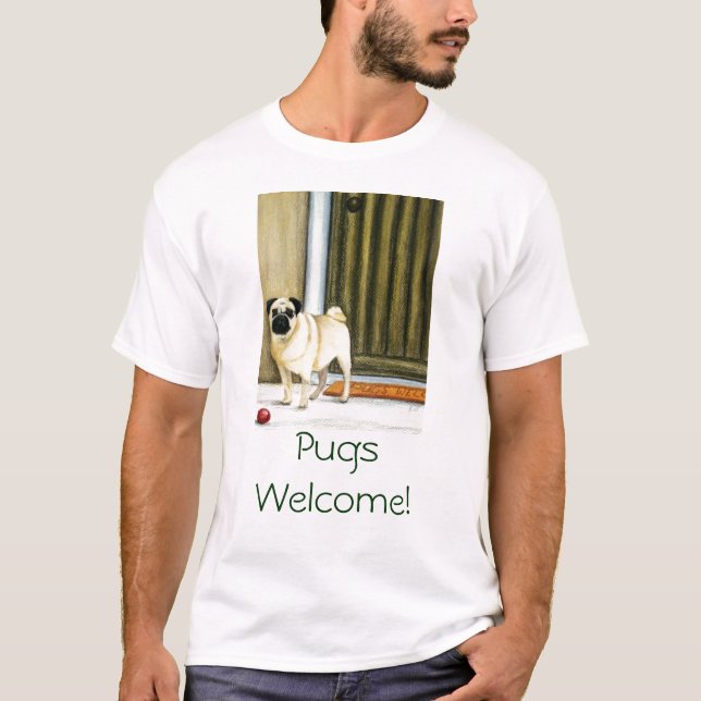 T-shirt Accueil de carlins ! (Devant)