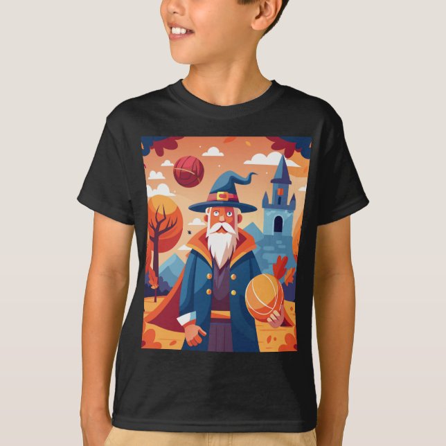 T-shirt Accueil De L'Assistant Basketball (Devant)