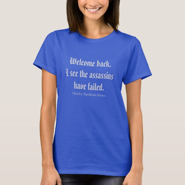 T-shirt Accueil de retour (Devant)