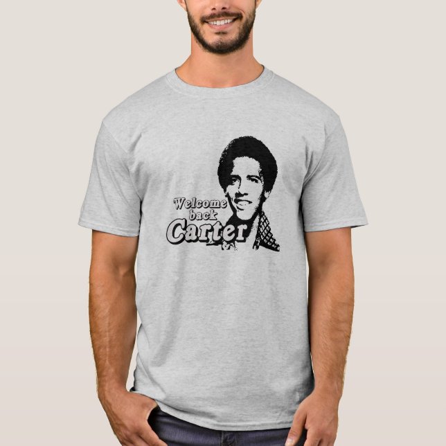 T-shirt Accueil de retour Carter (Devant)